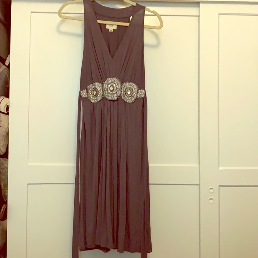 ECI knit dress with sequins